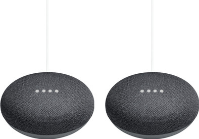 Google Nest Mini Grijs Duo Pack is nooit meer leverbaar