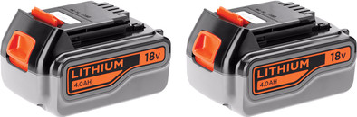 Le produit BLACK+DECKER 18 V 4,0 Ah Batterie Lot de 2 ne sera plus jamais disponible