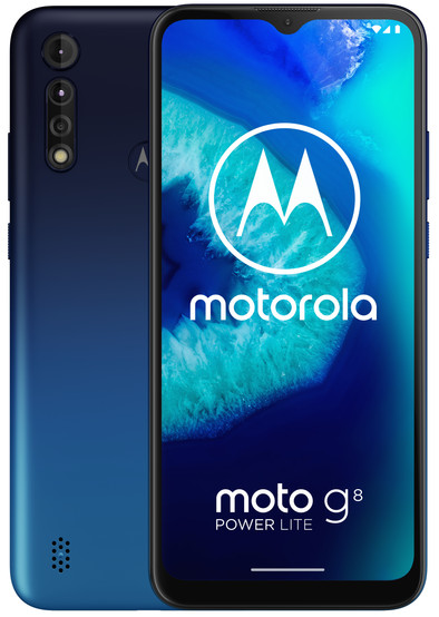 Motorola Moto G8 Power Lite 64GB Blauw is nooit meer leverbaar