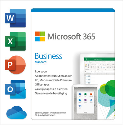 Microsoft 365 Business Standard  Subscription 1 Year NL is no longer available