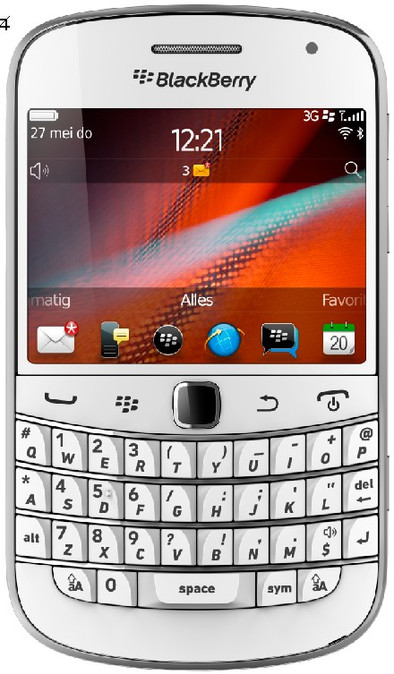 BlackBerry Bold 9900 White is nooit meer leverbaar