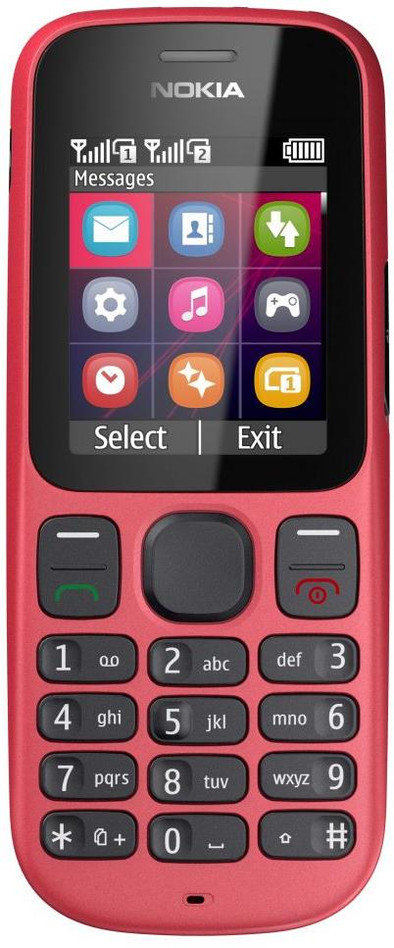 Nokia 101 Coral Red is nooit meer leverbaar