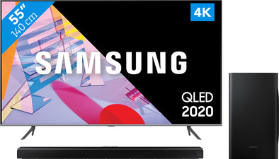 Samsung QLED 55Q64T + Soundbar is nooit meer leverbaar