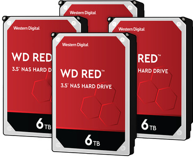 Le produit WD Red WD60EFAX 6 To Lot de 4 - RAID 0, 1, 5, 6 ou 10 ne sera plus jamais disponible
