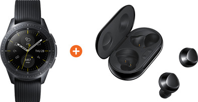 Samsung Galaxy Watch 42mm Midnight Black + Samsung Galaxy Buds+ Black is no longer available
