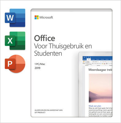 Microsoft Office 2019 Home and Student NL is no longer available