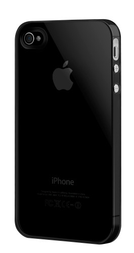 SwitchEasy Nude Case UltraBlack Apple iPhone 4  / 4S is nooit meer leverbaar