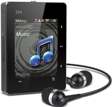 Creative Zen X-Fi 3 Touch 8 GB is nooit meer leverbaar