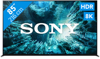 Sony 8K KD-85ZH8 (2020) is nooit meer leverbaar