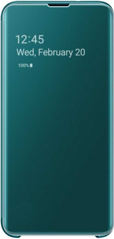 Le produit Samsung Galaxy S10 Étui Clear View Vert ne sera plus jamais disponible