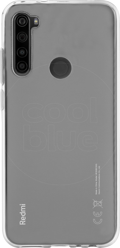 Just in Case Soft Design Xiaomi Redmi Note 8T Back Cover Transparant is nooit meer leverbaar