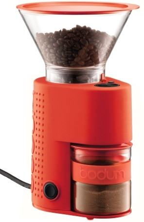 Bodum Bistro Koffiemolen rood is nooit meer leverbaar