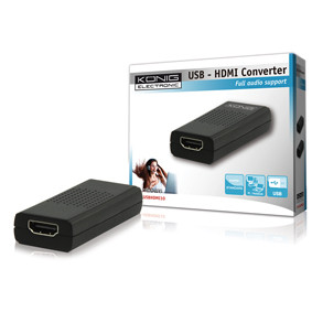 Konig USB naar HDMI Converter is nooit meer leverbaar