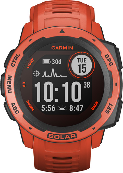Le produit Garmin Instinct Solar Rouge ne sera plus jamais disponible
