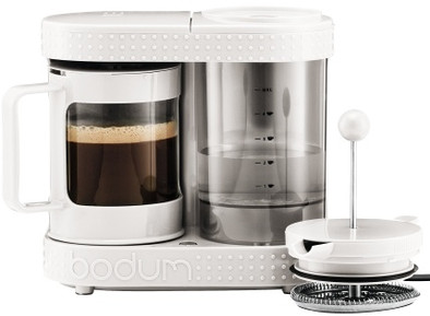 Bodum Bistro Koffie en thee apparaat wit is nooit meer leverbaar