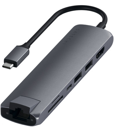 Satechi Type C Slim Multi-Port Ethernet Adapter Gray is no longer available