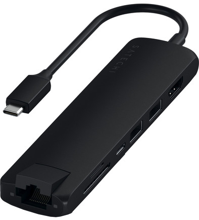 Le produit Satechi Adaptateur Multiports Ethernet Type C Slim Noir ne sera plus jamais disponible