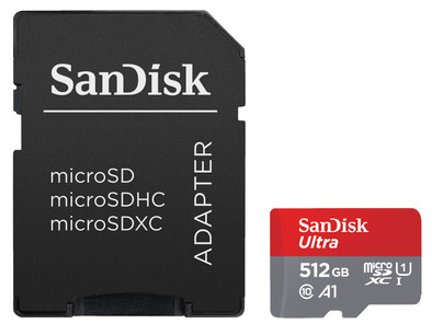 Sandisk MicroSDXC Ultra Android 512GB 100MB&#x2F;s Class 10 A1 is no longer available
