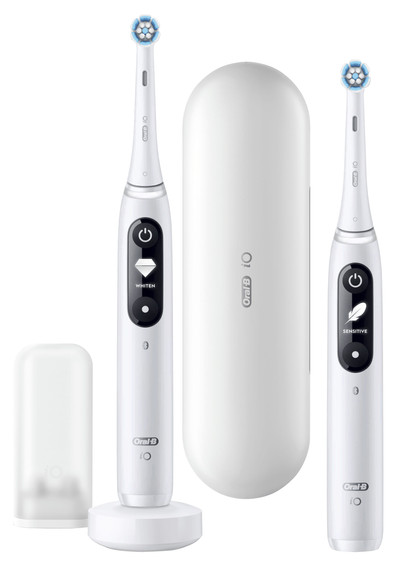 Le produit Oral-B iO - 7n - Brosses à Dents Électriques Blanc, Lot de 2 ne sera plus jamais disponible