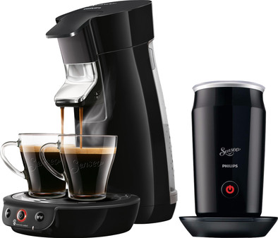 Le produit Philips Senseo Viva Café HD6563/60 Noir + Mousseur à Lait ne sera plus jamais disponible