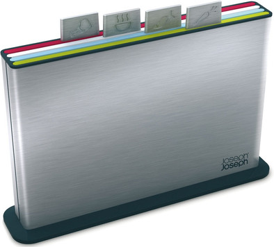 Joseph Joseph Index Steel snijplanken 4 stuks is nooit meer leverbaar