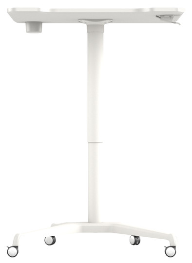 Worktrainer Single Leg Desk White Sit-Stand Desk is no longer available
