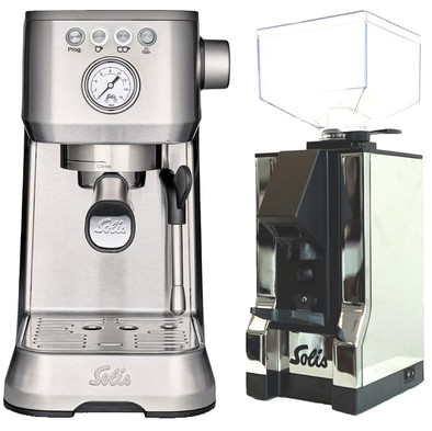 Solis Barista Perfetta Plus 1170 + Eureka Steel is nooit meer leverbaar
