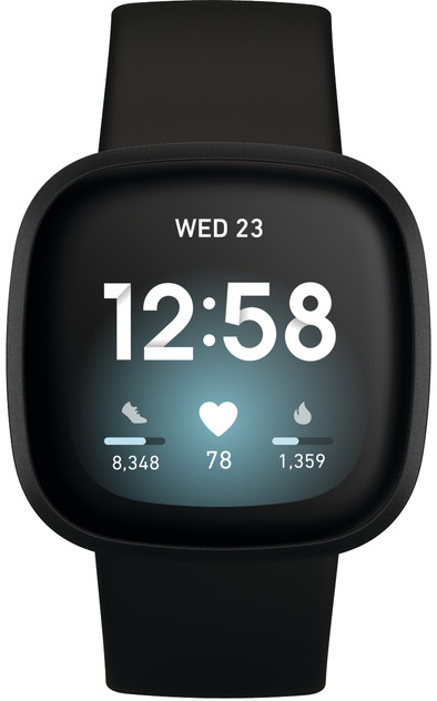 Fitbit Versa 3 Zwart is nooit meer leverbaar