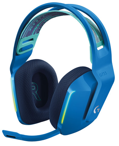 Logitech G733 LIGHTSPEED Wireless Gaming Headset Blauw is nooit meer leverbaar