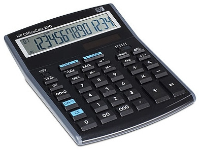 HP OfficeCalc 200 is nooit meer leverbaar