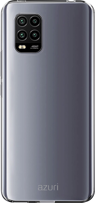 Azuri TPU Xiaomi Mi 10 Lite 5G Back Cover Transparant is nooit meer leverbaar