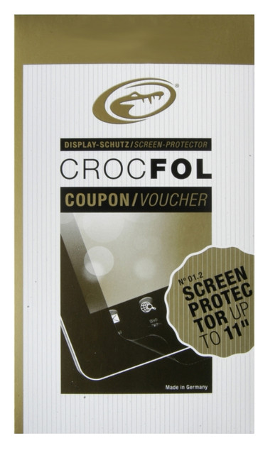 Crocfol Screenprotector Coupon tot 11 Inch is nooit meer leverbaar