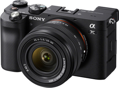 Sony A7C Zwart + 28-60mm f/4-5.6 Zwart is nooit meer leverbaar