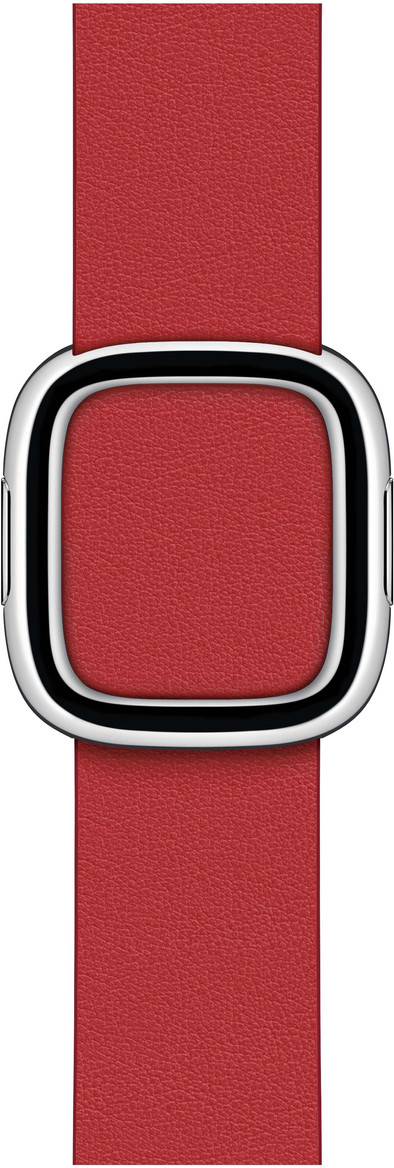 Le produit Apple Watch 38/40 mm Bracelet de Montre Moderne Cuir Écarlate - Small ne sera plus jamais disponible