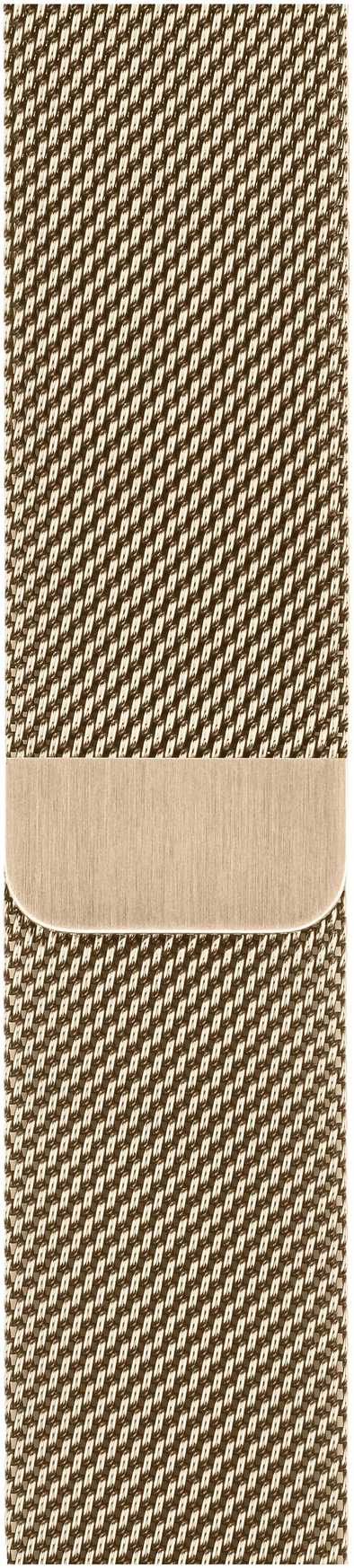 Apple Watch 38/40/41 mm Polsband Milanees Goud is nooit meer leverbaar