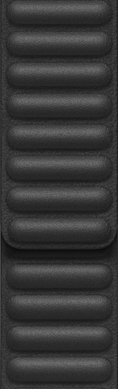 Le produit Apple Watch 42/44 mm Leather Link Bracelet de Montre Noir - Medium/Large ne sera plus jamais disponible