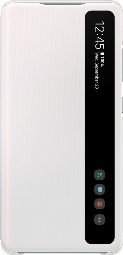 Le produit Samsung Galaxy S20 FE Clear View Book Case Blanc ne sera plus jamais disponible