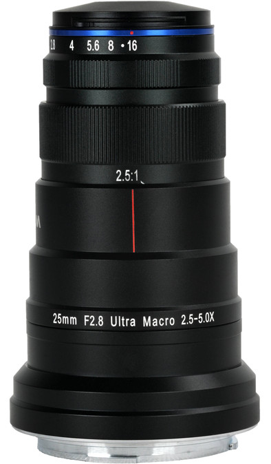 Venus LAOWA 25mm f/2.8 2.5-5x Ultra-Macro Lens Canon RF is nooit meer leverbaar