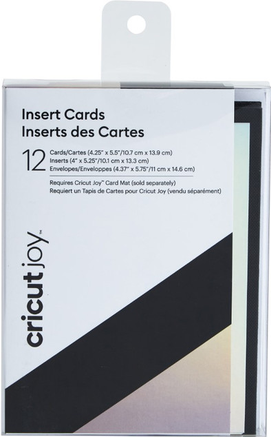 Cricut Joy Insert Cards 12-pack Black/Holographic is no longer available