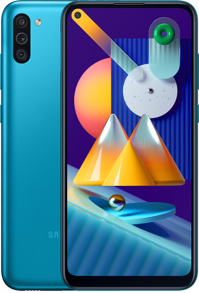 Samsung Galaxy M11 32GB Blauw is nooit meer leverbaar