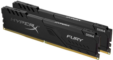 HyperX 32GB 3200MHz DDR4 CL16 DIMM (Kit of 2) 1Rx8 HyperX FURY Black is nooit meer leverbaar