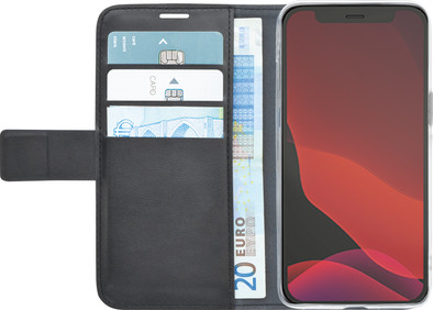 Azuri Wallet Apple iPhone 12 / 12 Pro Book Case Zwart is nooit meer leverbaar