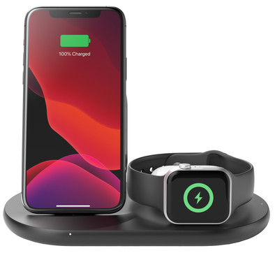Belkin 3-in-1 Wireless Charger 7.5W with Stand and Apple Watch Charger Black is no longer available