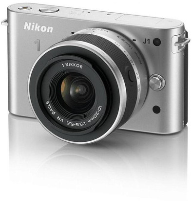 Nikon 1 J1 Zilver + 1 Nikkor VR 10-30 mm is nooit meer leverbaar