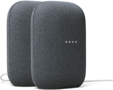 Google Nest Audio チャコール2個セット Google Nest Audio 2-Pack Charcoal | Coolblue | WiFi speakers