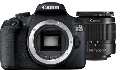 Canon EOS 2000D + 18-55mm f/3.5-5.6 DC III is no longer available