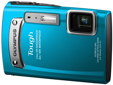Olympus Tough TG-320 Blue is nooit meer leverbaar