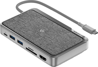 Alogic usb C Dock WAVE 3-in-1 Grijs is nooit meer leverbaar