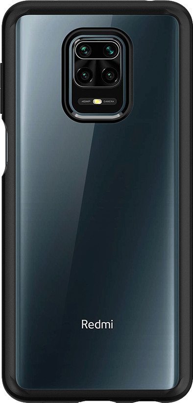 Spigen Ultra Hybrid Xiaomi Redmi Note 9 Pro / 9 Pro Max / 9S Back Cover Transparant is nooit meer leverbaar