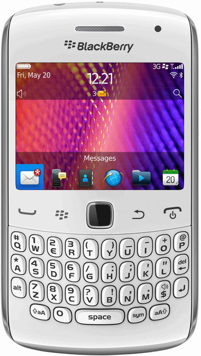 BlackBerry Curve 9360 Wit Azerty is nooit meer leverbaar
